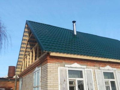 Реконструкция крыши в Коломне